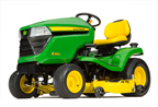 Follow link to the X354 Tractor, less deck, California Model product page.