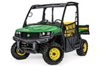 Follow link to the Gator&amp;#8482; XUV835E (Green &amp; Yellow) Utility Vehicle (MY20) product page.