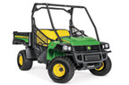 Follow link to the Gator&amp;#8482; HPX615E Work Series Utility Vehicle product page.