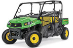 Follow link to the Gator&amp;#8482; XUV590M S4 (Green &amp; Yellow) Utility Vehicle (MY20) product page.
