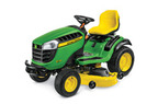 Follow link to the E170 Lawn Tractor  product page.