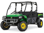 Follow link to the Gator&amp;#8482; XUV855M S4 (Green &amp; Yellow) Utility Vehicle product page.