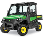 Follow link to the Gator&amp;#8482; XUV865M Utility Vehicle; Cab + HVAC product page.