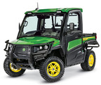 Follow link to the Gator&amp;#8482; XUV865R Signature Edition (Green &amp; Yellow) Utility Vehicle; Cab + HVAC product page.