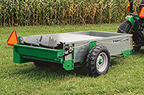 Follow link to the MS1108G 80-bushel Manure Spreader product page.